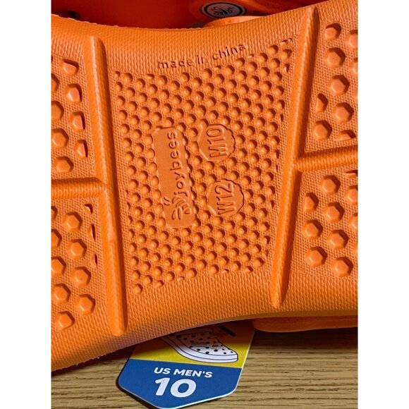 Joybees Active Clog Game Day Orange Mens 10 Womens 12 - Picture 4 of 9